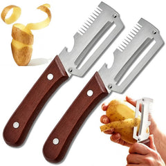 Multifunctional 3-in-1 Stainless Steel Peeler - Durable Kitchen Peeling Tool For Slicer