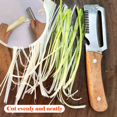 Multifunctional 3-in-1 Stainless Steel Peeler - Durable Kitchen Peeling Tool For Slicer
