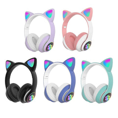 Cat Headphone Ear Wireless Bluetooth Headphones