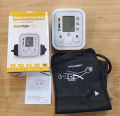 Blood Pressure Monitor - BP Apparatus With USB Power Supply - Digital Blood Pressure Monitor or Measurable Tool