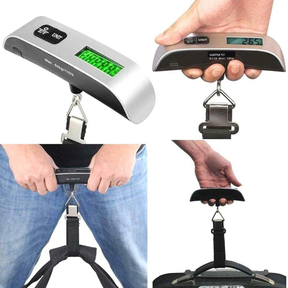 Digital Hanging Luggage Weight Scale (10g to 50Kg)