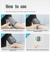Blood Pressure Monitor - BP Apparatus With USB Power Supply - Digital Blood Pressure Monitor or Measurable Tool