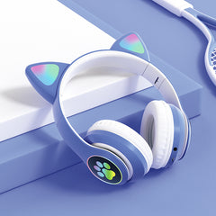 Cat Headphone Ear Wireless Bluetooth Headphones