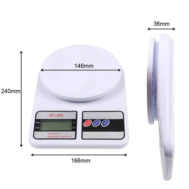 10kg Electronic Digital Kitchen Scale - Digital Weight Machine
