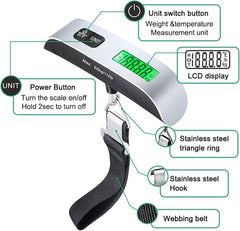 Digital Hanging Luggage Weight Scale (10g to 50Kg)
